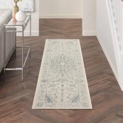 Kathy Ireland Malta MAI18 Ivory - Grey Area Rug -Kathy Ireland resize 117