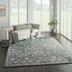 Kathy Ireland Moroccan Celebration KI385 Navy Area Rug -Kathy Ireland resize 121