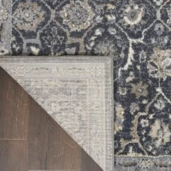 Kathy Ireland Moroccan Celebration KI385 Navy Area Rug -Kathy Ireland resize 122