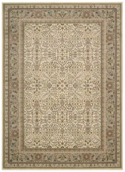 Kathy Ireland Antiquities Ant03 Ivory Area Rug Clearance