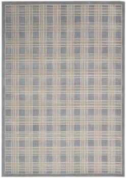 Kathy Ireland Ki01 Hollywood Shimmer Mission Craft Ki102 Blue Area Rug Clearance