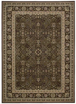 Kathy Ireland Ki11 Antiquities Ant03 Espresso Area Rug Clearance