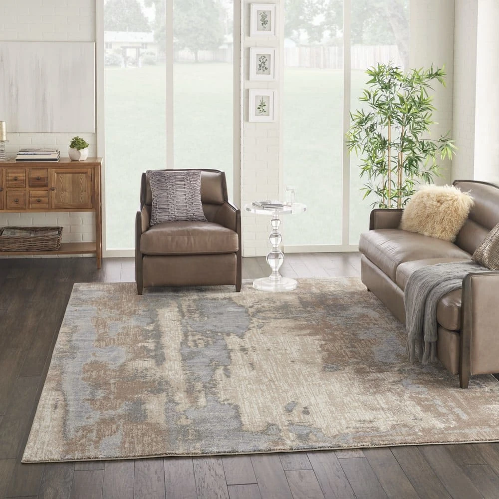 Kathy Ireland Moroccan Celebration KI386 Grey - Beige Area Rug 5 Kathy Ireland Moroccan Celebration KI386 Grey - Beige Area Rug - Image 3