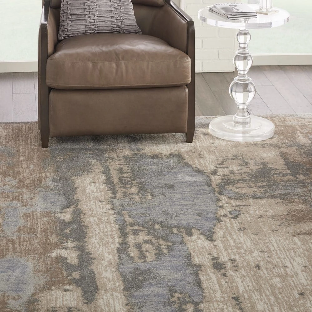 Kathy Ireland Moroccan Celebration KI386 Grey - Beige Area Rug 9 Kathy Ireland Moroccan Celebration KI386 Grey - Beige Area Rug - Image 7