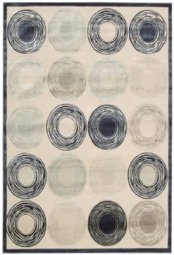 Kathy Ireland Ki03 Bel Air Prelude Ki302 Ivory Area Rug Clearance