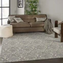 Kathy Ireland Sahara KI390 Ivory - Platinum Area Rug 11 Kathy Ireland Sahara KI390 Ivory - Platinum Area Rug -Kathy Ireland resize 172