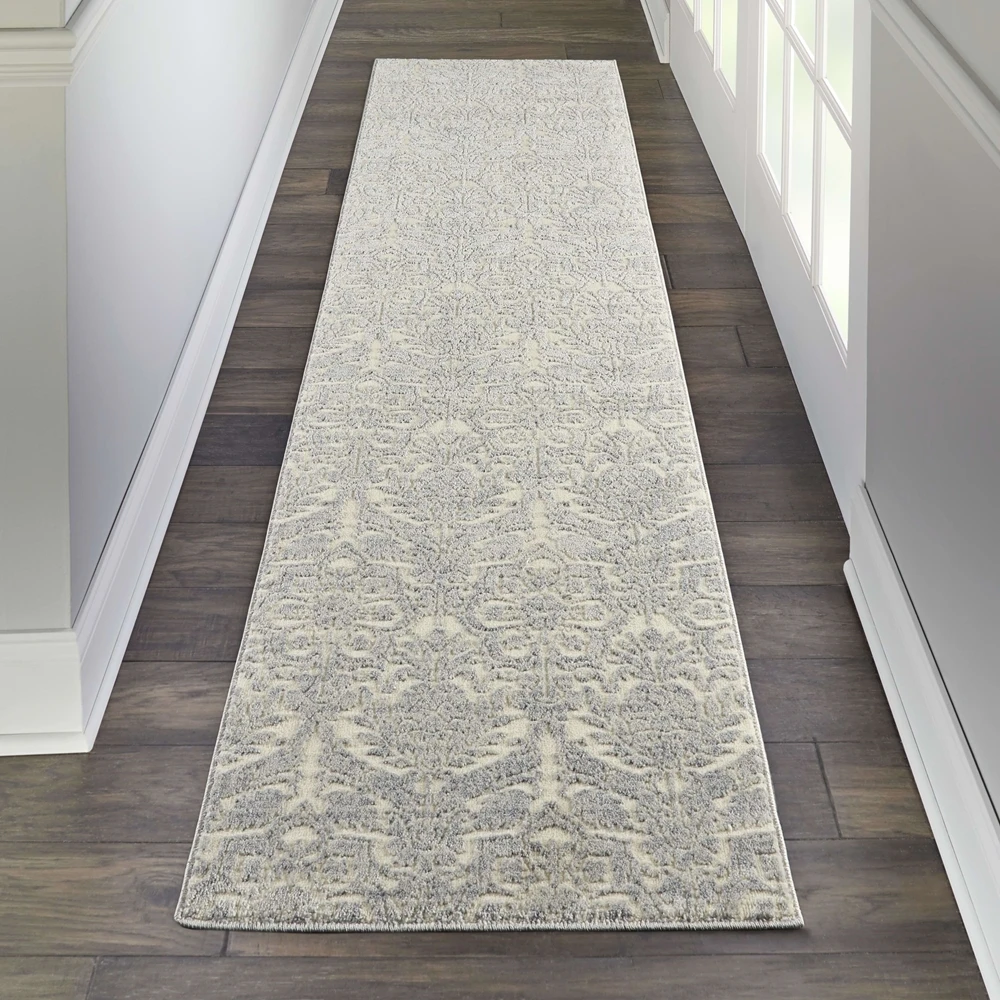 Kathy Ireland Sahara KI390 Ivory - Platinum Area Rug 8 Kathy Ireland Sahara KI390 Ivory - Platinum Area Rug - Image 6