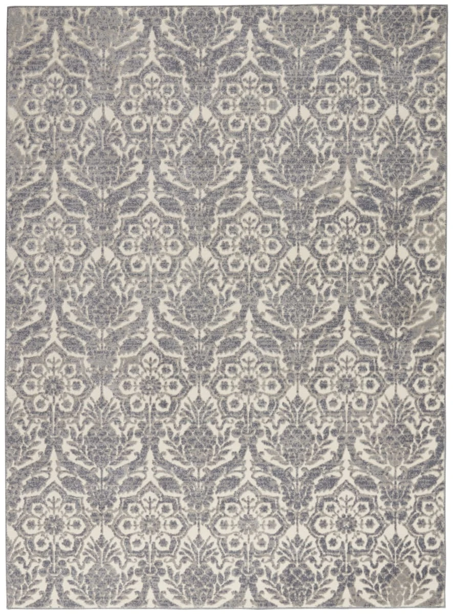 Kathy Ireland Sahara KI390 Ivory - Platinum Area Rug 10 Kathy Ireland Sahara KI390 Ivory - Platinum Area Rug - Image 8