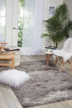 Kathy Ireland Ki24 Illusion Ki243 Grey Area Rug -Kathy Ireland resize 185