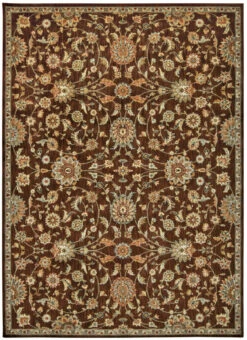 Kathy Ireland Ki12 Babylon Bab05 Brown Area Rug Clearance