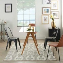 Kathy Ireland Grand Villa KI82 Cream Area Rug