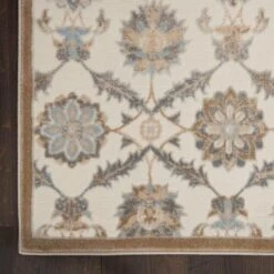 Kathy Ireland Grand Villa KI82 Cream Area Rug 11 Kathy Ireland Grand Villa KI82 Cream Area Rug -Kathy Ireland resize 206