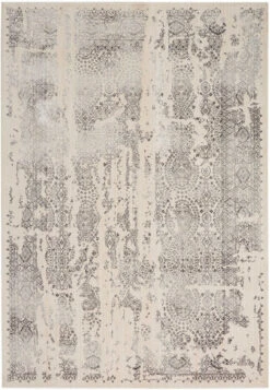 Kathy Ireland Silver Screen Ki344 Ivory - Grey Area Rug