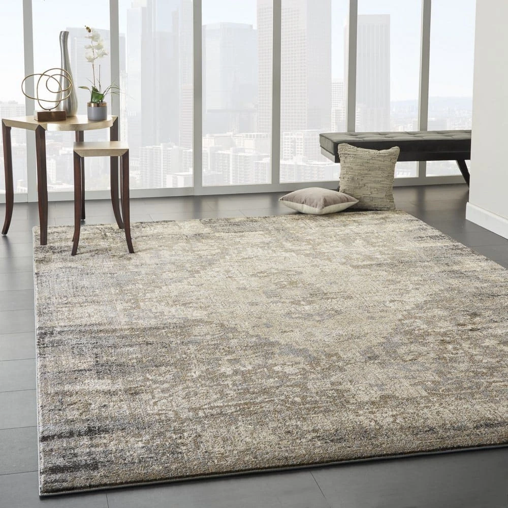 Kathy Ireland Moroccan Celebration KI3M2 Grey - Slate Area Rug 5 Kathy Ireland Moroccan Celebration KI3M2 Grey - Slate Area Rug - Image 3