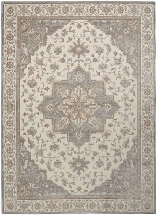 Kathy Ireland Grand Villa KI80 Light Grey Area Rug 8 Kathy Ireland Grand Villa KI80 Light Grey Area Rug - Image 6