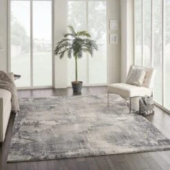 Kathy Ireland Moroccan Celebration KI388 Blue - Beige Area Rug -Kathy Ireland resize 272