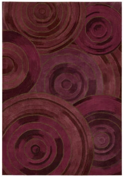 Kathy Ireland Ki04 Palisades Ovation Ki402 Plum Area Rug Clearance