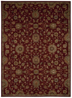 Kathy Ireland Ki12 Babylon Bab05 Red Area Rug Clearance
