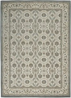 Kathy Ireland Grand Villa KI83 Light Grey Area Rug -Kathy Ireland resize 309