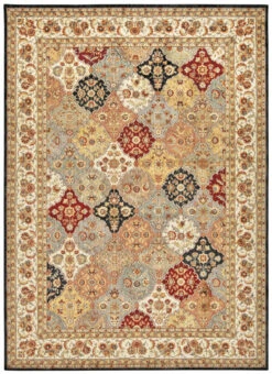Kathy Ireland Ki12 Babylon Bab03 Multicolor Area Rug Clearance