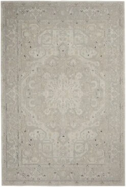Kathy Ireland Malta MAI15 Ivory Area Rug -Kathy Ireland resize 345