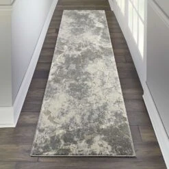 Kathy Ireland Sahara KI394 Blue - Ivory Area Rug -Kathy Ireland resize 356