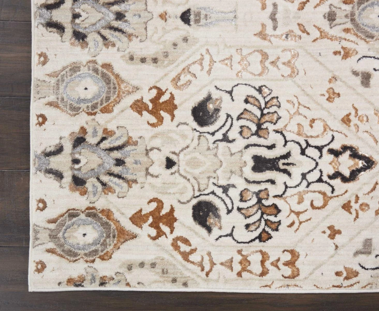 Kathy Ireland Silver Screen Ki341 Grey - Slate Area Rug 4 Kathy Ireland Silver Screen Ki341 Grey - Slate Area Rug - Image 2