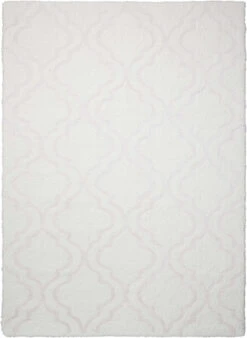 Kathy Ireland Ki30 Light And Airy Kit01 White Area Rug