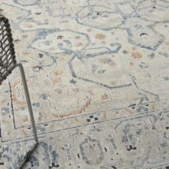 Kathy Ireland Malta MAI15 Ivory - Grey Area Rug -Kathy Ireland resize 381