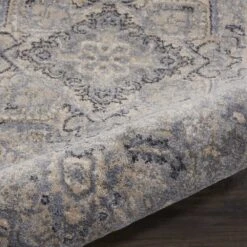 Kathy Ireland Moroccan Celebration KI382 Silver Area Rug -Kathy Ireland resize 46