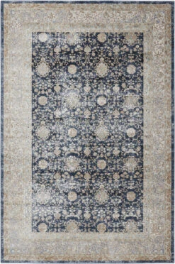 Kathy Ireland Ki25 Malta Mai07 Navy Area Rug