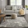 Kathy Ireland Sahara KI392 Ivory - Grey Area Rug