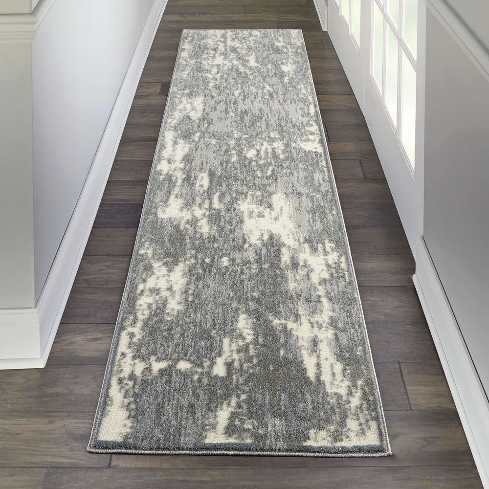 Kathy Ireland Sahara KI392 Ivory - Grey Area Rug 6 Kathy Ireland Sahara KI392 Ivory - Grey Area Rug - Image 4