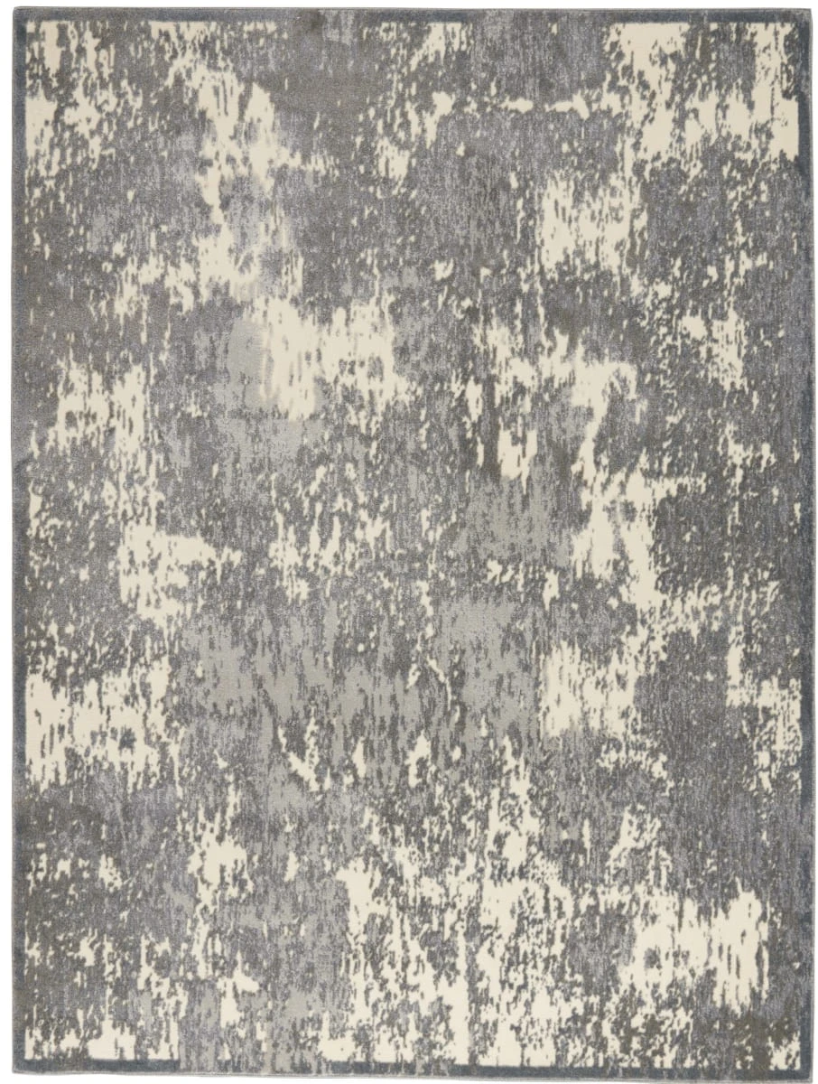 Kathy Ireland Sahara KI392 Ivory - Grey Area Rug 8 Kathy Ireland Sahara KI392 Ivory - Grey Area Rug - Image 6