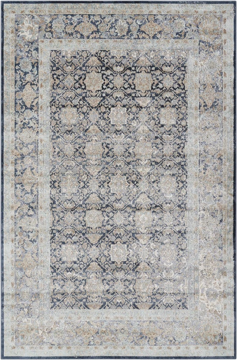 Kathy Ireland Ki25 Malta Mai09 Navy Area Rug 3 Kathy Ireland Ki25 Malta Mai09 Navy Area Rug