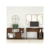 Kathy Ireland® Home By Bush Furniture Madison Avenue 48" Writing Desk, Modern Walnut (MDS014MW) -Kathy Ireland sp108326376 s7