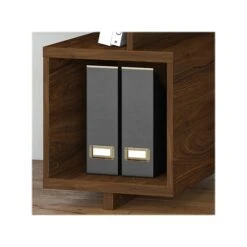 Kathy Ireland® Home By Bush Furniture Madison Avenue 48" Writing Desk, Modern Walnut (MDS014MW) -Kathy Ireland sp108326378 s7