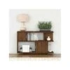 Kathy Ireland® Home By Bush Furniture Madison Avenue 47.17" X 13.7" Console Table With Storage, Modern Walnut (MDS015MW)