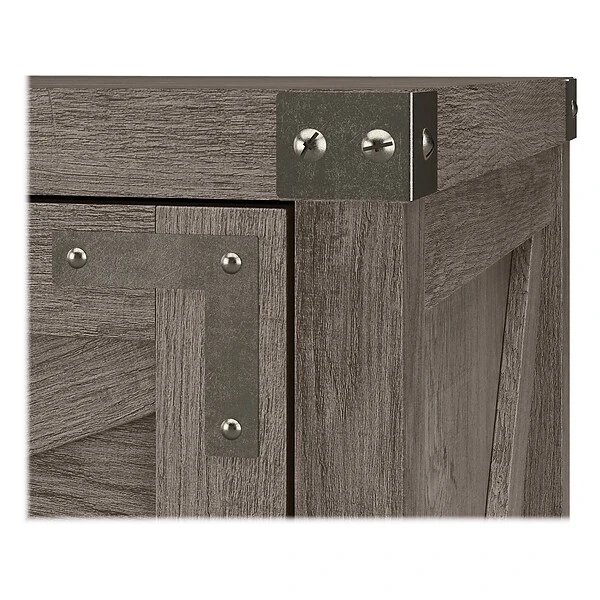 Kathy Ireland® Home By Bush Furniture 2-Drawer Lateral File Cabinet, Letter/Legal, Restored Gray, 29" (CGF129RTG-03) 8 Kathy Ireland® Home By Bush Furniture 2-Drawer Lateral File Cabinet, Letter/Legal, Restored Gray, 29" (CGF129RTG-03) - Image 6