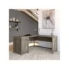 Kathy Ireland® Home By Bush Furniture Cottage Grove 60" L-Shaped Desk With Drawer, Restored Gray (CGD160RTG-03) 2 Kathy Ireland® Home By Bush Furniture Cottage Grove 60" L-Shaped Desk With Drawer, Restored Gray (CGD160RTG-03) -Kathy Ireland sp116167250 s7