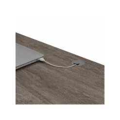 Kathy Ireland® Home By Bush Furniture Cottage Grove 60" L-Shaped Desk With Drawer, Restored Gray (CGD160RTG-03) -Kathy Ireland sp116167255 s7