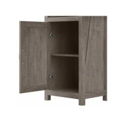 Kathy Ireland® Home By Bush Furniture Cottage Grove 5-Shelf 72"H Bookcase, Restored Gray (CGB118RTG-03) -Kathy Ireland sp116167457 s7