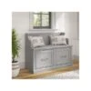 Kathy Ireland® Home By Bush Furniture Woodland 32" Entryway Bench With Doors, Cape Cod Gray (WDL005CG) -Kathy Ireland sp117517665 s7