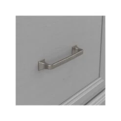 Kathy Ireland® Home By Bush Furniture Woodland 32" Entryway Bench With Doors, Cape Cod Gray (WDL005CG) -Kathy Ireland sp117517667 s7