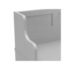 Kathy Ireland® Home By Bush Furniture Woodland 32" Entryway Bench With Doors, Cape Cod Gray (WDL005CG) -Kathy Ireland sp117517670 s7