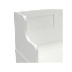 Kathy Ireland® Home By Bush Furniture Woodland 32" Entryway Bench With Doors, White Ash (WDL005WAS) -Kathy Ireland sp117517687 s7