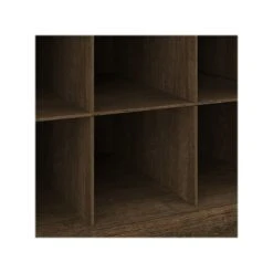 Kathy Ireland® Home By Bush Furniture Woodland 69" Hall Tree And Small Shoe Bench With 9 Shelves, Ash Brown (WDL008ABR) -Kathy Ireland sp117517963 s7
