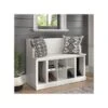 Kathy Ireland® Home By Bush Furniture Woodland 32" Entryway Bench With 2 Shelves, White Ash (WDL006WAS) -Kathy Ireland sp117593063 s7