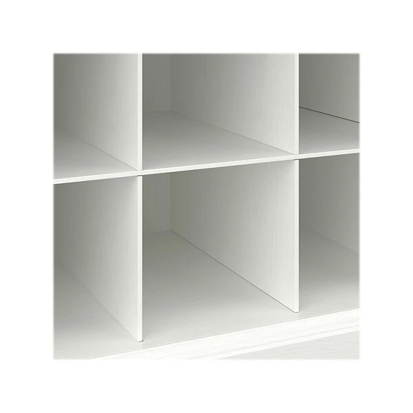 Kathy Ireland® Home By Bush Furniture Woodland 32" Shoe Storage Bench And Coat Rack With 12 Shelves, White Ash (WDL010WAS) 8 Kathy Ireland® Home By Bush Furniture Woodland 32" Shoe Storage Bench And Coat Rack With 12 Shelves, White Ash (WDL010WAS) - Image 6