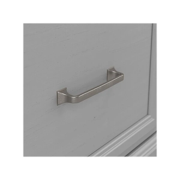 Kathy Ireland® Home By Bush Furniture Woodland 71" Hall Tree And Shoe Storage Bench With Doors, Cape Cod Gray (WDL001CG) 7 Kathy Ireland® Home By Bush Furniture Woodland 71" Hall Tree And Shoe Storage Bench With Doors, Cape Cod Gray (WDL001CG) - Image 5